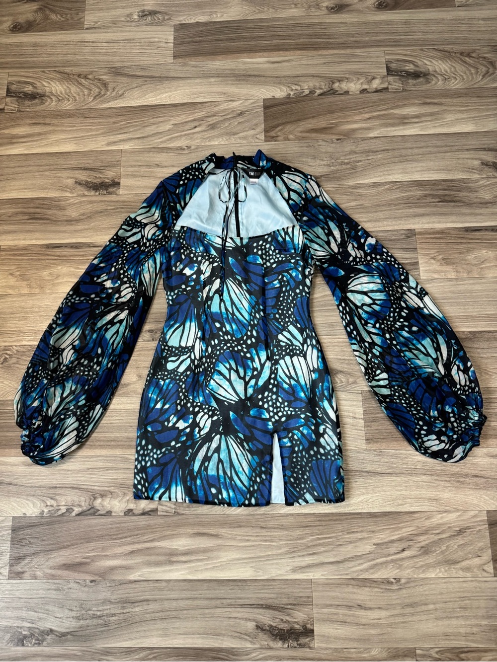 Kim Shui Mini Dress in Butterfly Print Size Extra Small